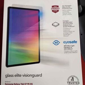 ZAGG InvisibleShield Glass Elite Screen Protector Samsung Tab S7 FE 5G